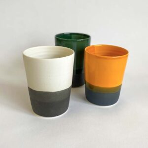 Edit Juhasz Ceramics Hand-Thrown Porcelain Beaker