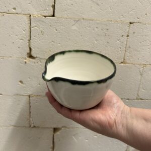 bowl, green, pouring bowl